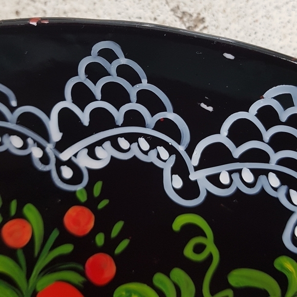 Vintage Bulgarian Pottery Plate - Picture 5 of 8